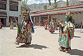 Ladakh - Cham masks dances at Phyang monastery 